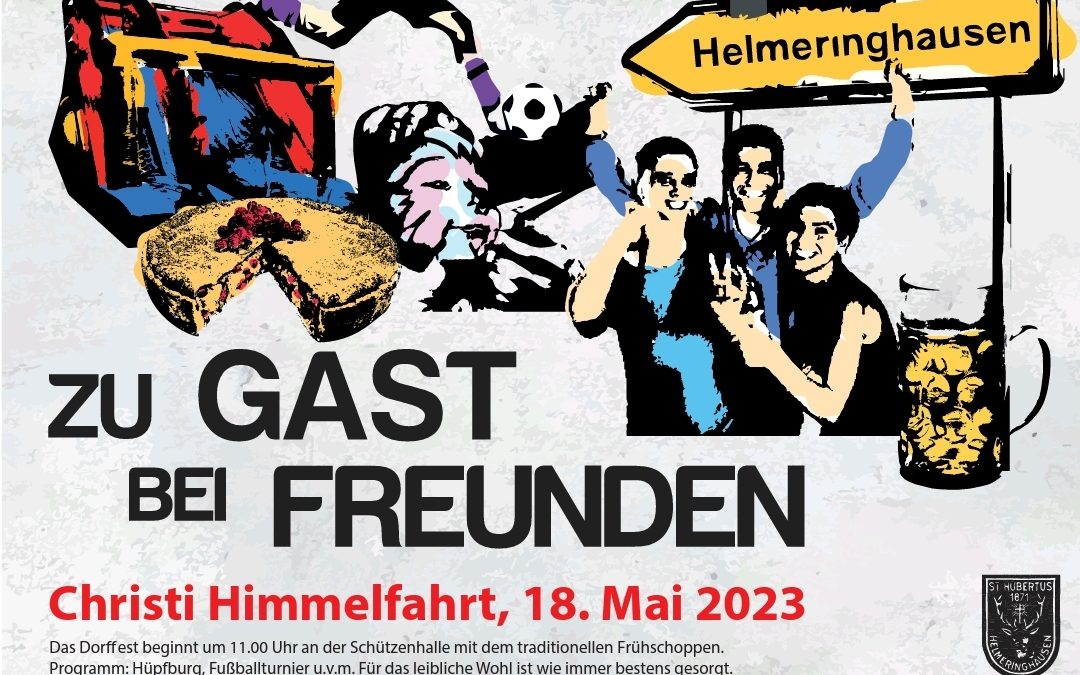 Himmelfahrt: Dorffest 2023 in Helmeringhausen