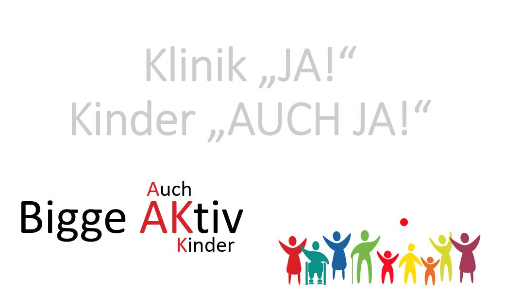 Das Logo der Bürgerinitiative zeigt eigentlich was wichtig ist: Elisabeth-Klinik und Grundschule benötigen eine Entwicklungsperspektive.