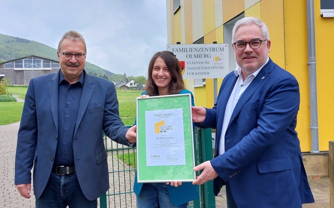Erfolgreiche Arbeit: Städtisches Familienzentrum  erhält für weitere vier Jahre NRW-Gütesiegel