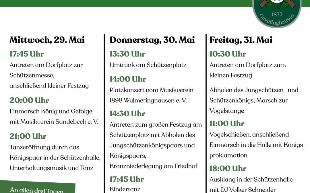 Schützenfest Gevelinghausen