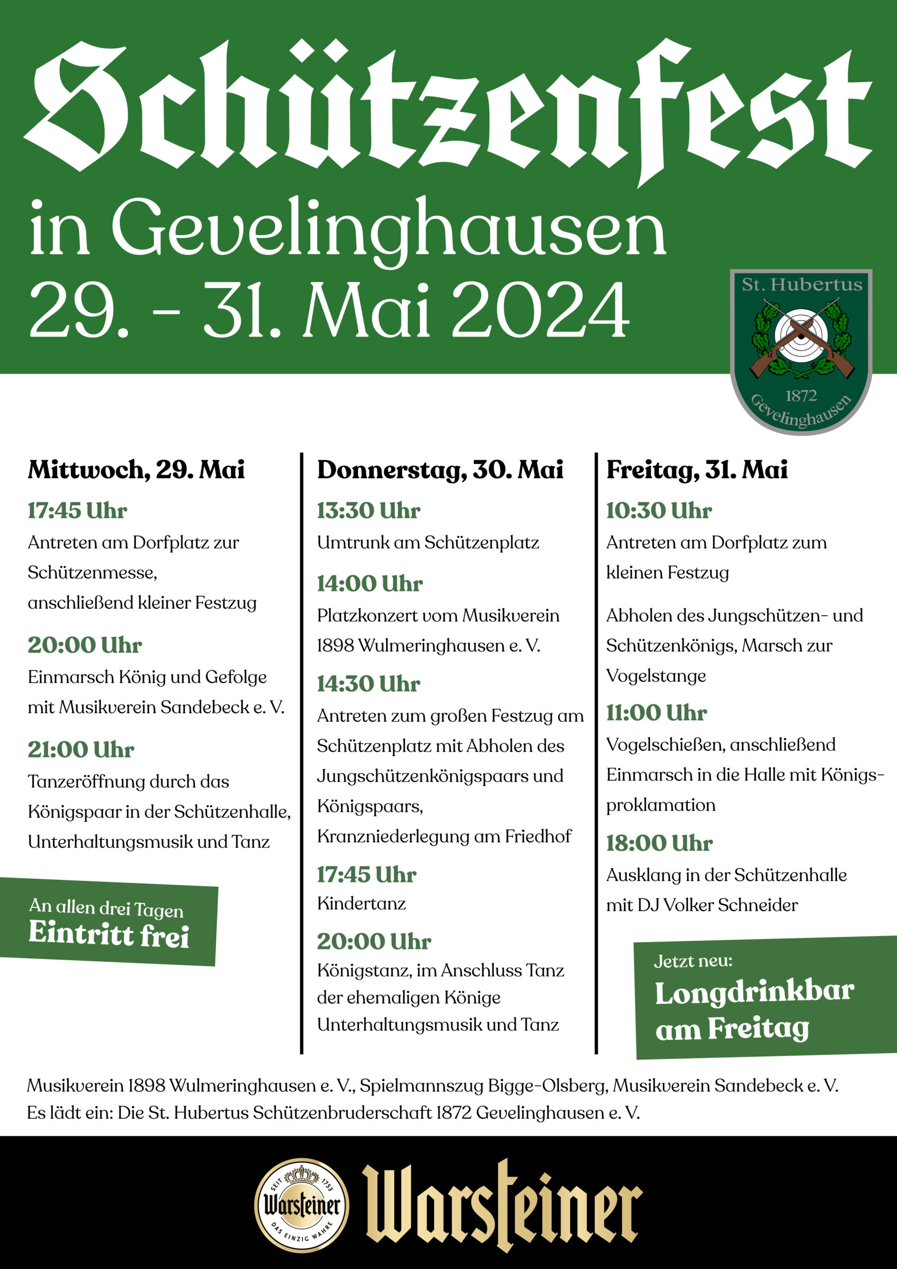 Schützenfest in Gevelinghausen 2024