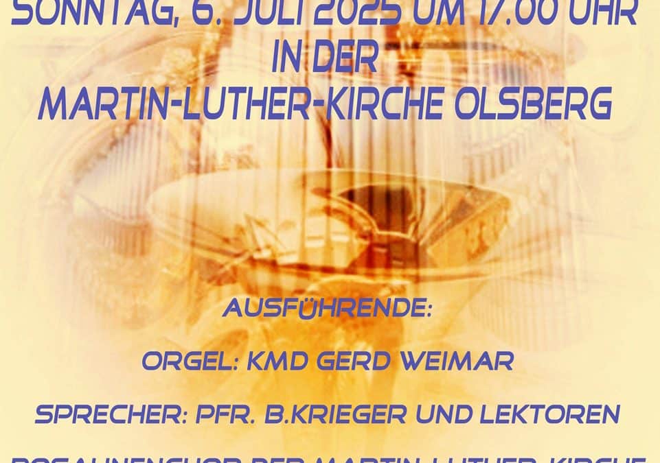 Hymnus auf die Schöpfung am 6. Juli