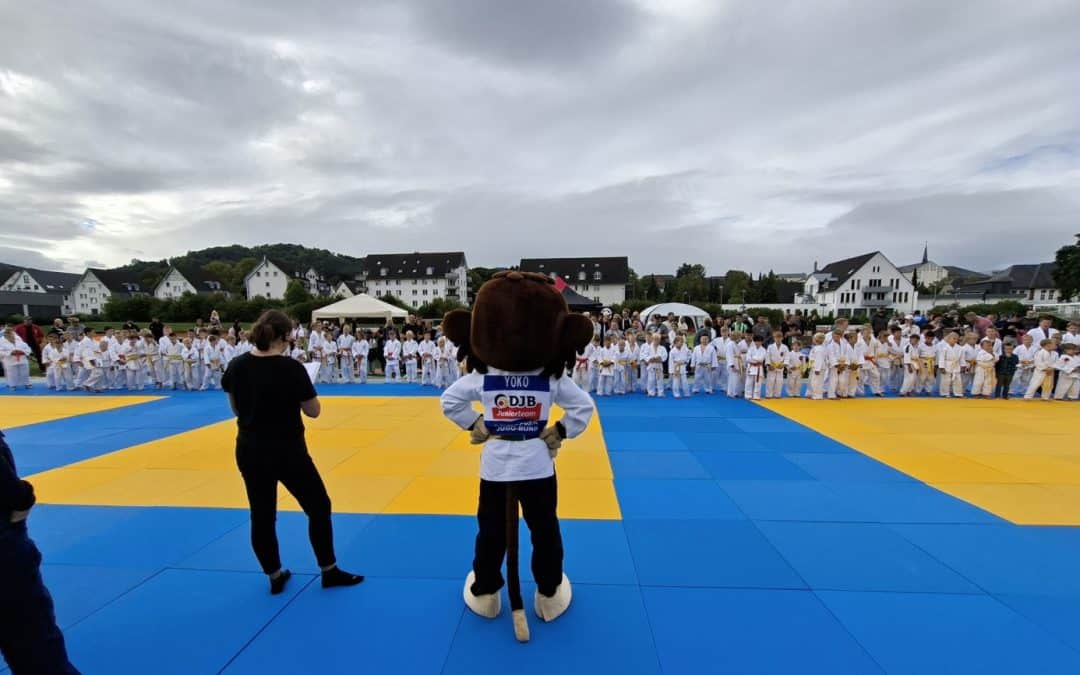 Judo unter freiem Himmel: Kodokan Olsberg freut sich über erfolgreiches OpenAir